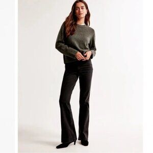 Abercrombie & Fitch Black Flare Jeans